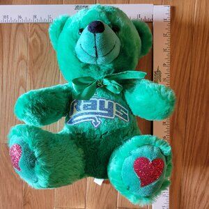 Green Stingray Allstar cheer teddy bear